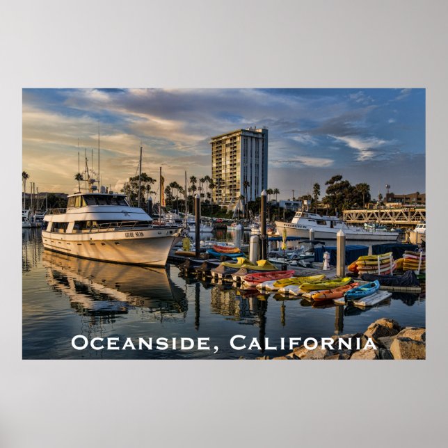 Oceanside California Poster (Framsidan)
