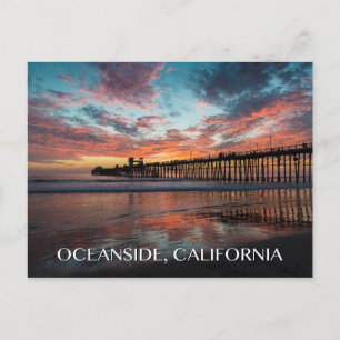 Oceanside California Vykort