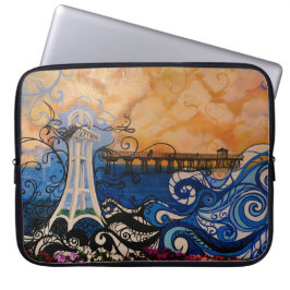 Oceanside Graffiti Laptop Fodral