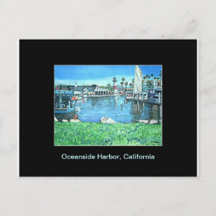 Oceanside Harbour, Kaliforniens vykort