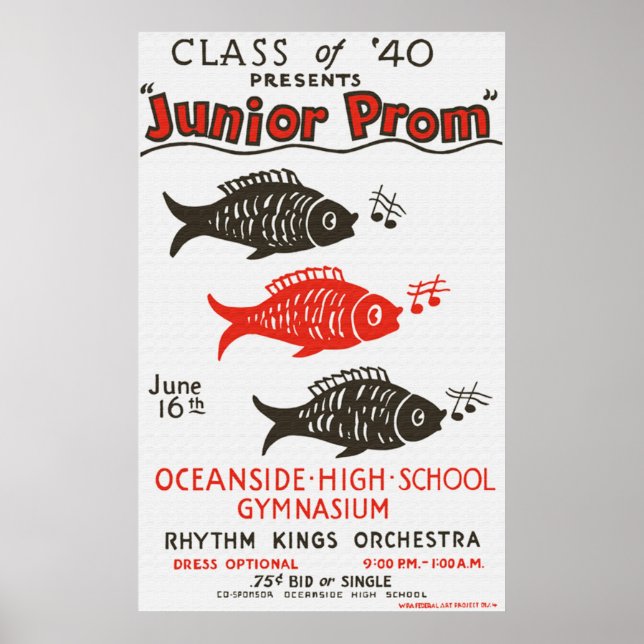 Oceanside High Junior Prom Poster (Framsidan)