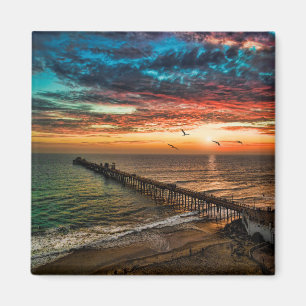 Oceanside Kalifornien Magnet