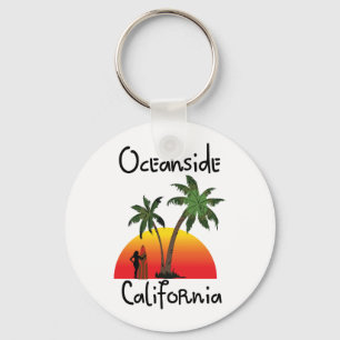 Oceanside Kalifornien Nyckelring