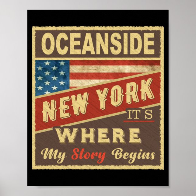 Oceanside Ny Its Where My Story Begins _1  Poster (Framsidan)
