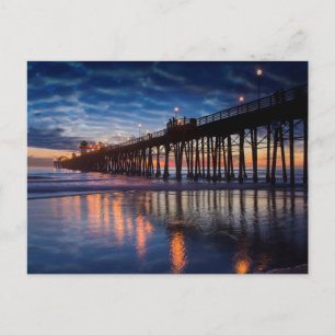 Oceanside Pier Vykort