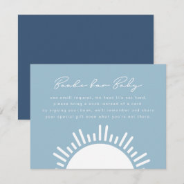 OCEANSIDE Tropical Beach Bokar for Baby Card Inbjudningar