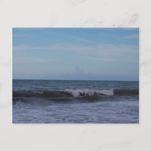 Oceanside utanför Floridas kust Vykort (Framsida)