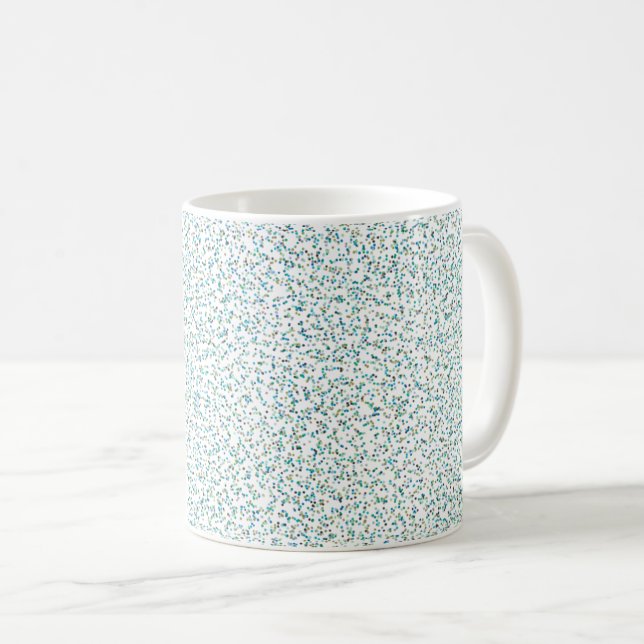 Oceanspired Specklade punkter Kaffemugg (Framsida höger)