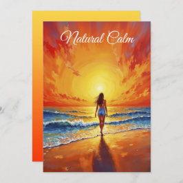 Oceanus gyllene timmes ljusglimt orange solnedgång inbjudningar