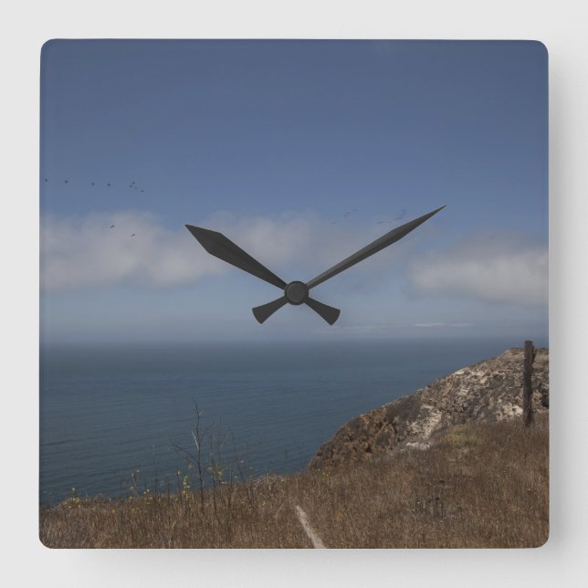 Oceanvy Fyrkantig Klocka (Framsida)