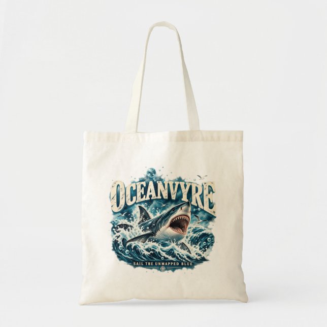 OceanVyre Haj Ocean Äventyr Tygkasse (Framsidan)