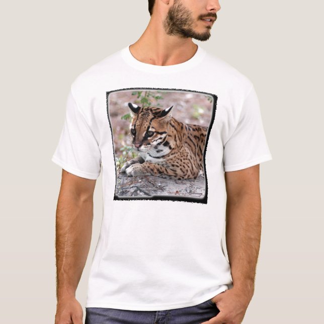 Ocelot 01 11x11 t shirt (Framsida)