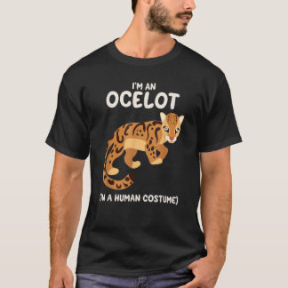 Ocelot Costume Shirt Funny Cute Gift Halloween T Shirt