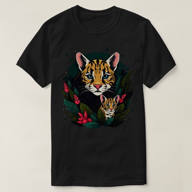 Ocelot Fars dag T Shirt (Design framsida)