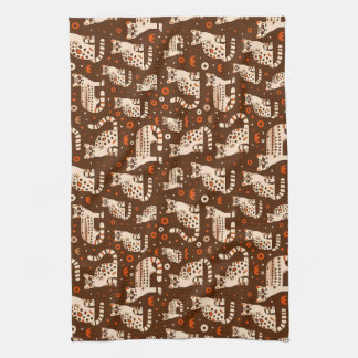 Ocelot Mönster Kökshandduk