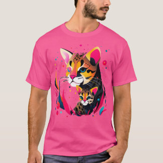 Ocelot Mors dag T Shirt