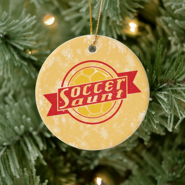 Ocer Julgran Ornament, Fotboll Moster Julgransprydnad Keramik (Träd)