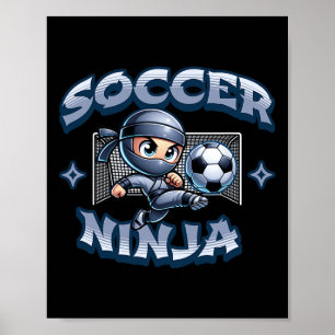 Ocer Ninja Player Martial Arts Karate Poster