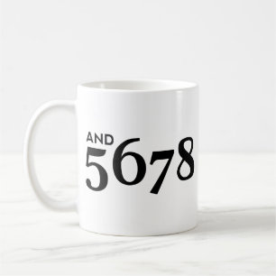 Och 5678 kaffemugg