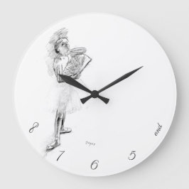 ...och 5, 6, 7, 8! Degas Dancers Stor Klocka