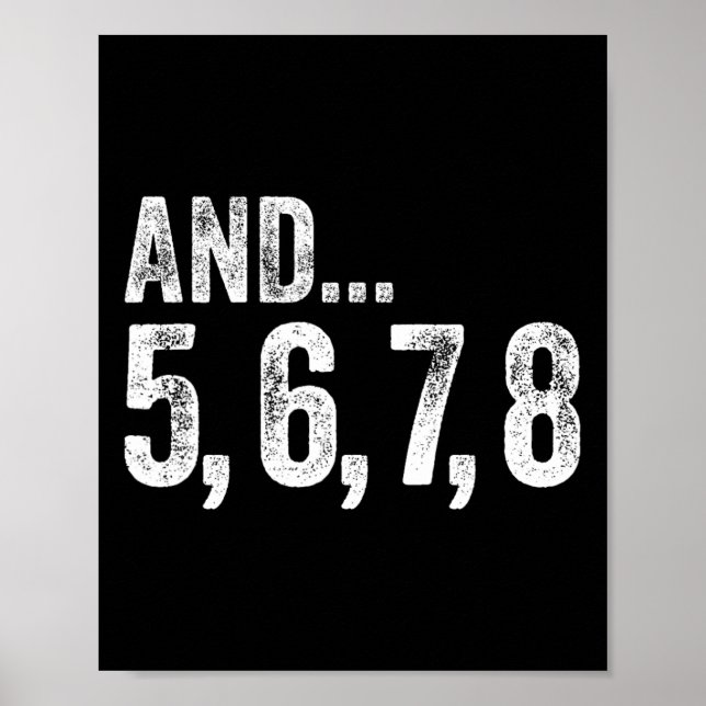 Och 5 6 7 8 Lärarutbildning för lärare Poster (Framsidan)