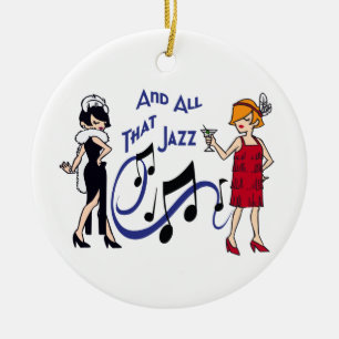 Och allt Jazz Julgransprydnad Keramik