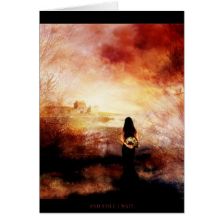 Och ändå väntar jag.. hälsningskort