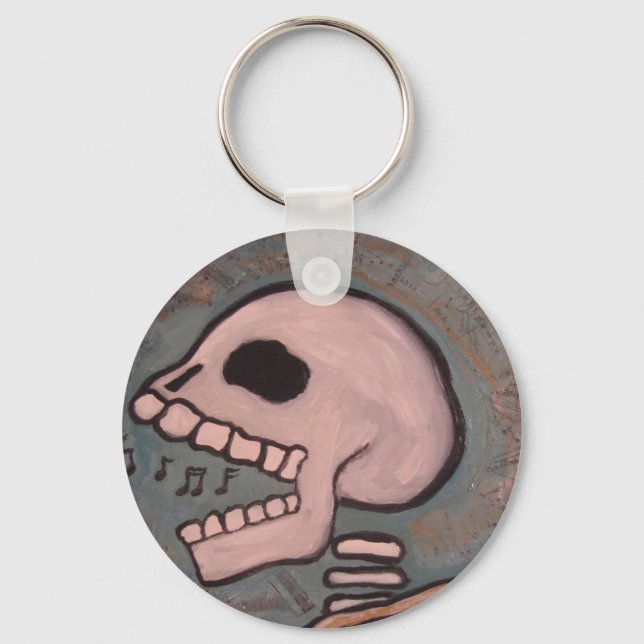 och änglar sjungan nyckelring (Framsida)