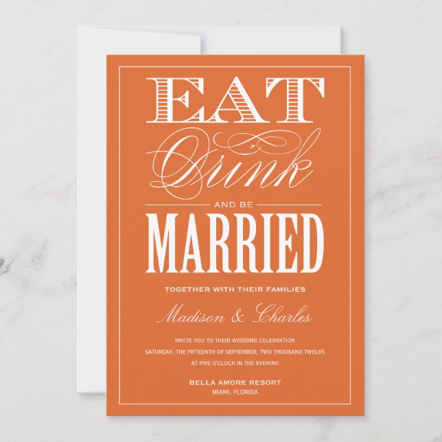 OCH BE MARRIERAS| VEDSÄTTNING INBJUDNINGAR (Framsida)