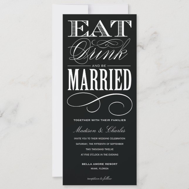 OCH BE MARRIERAS| WEDDNINGSANVISNING STIL 2 INBJUDNINGAR (Framsida)