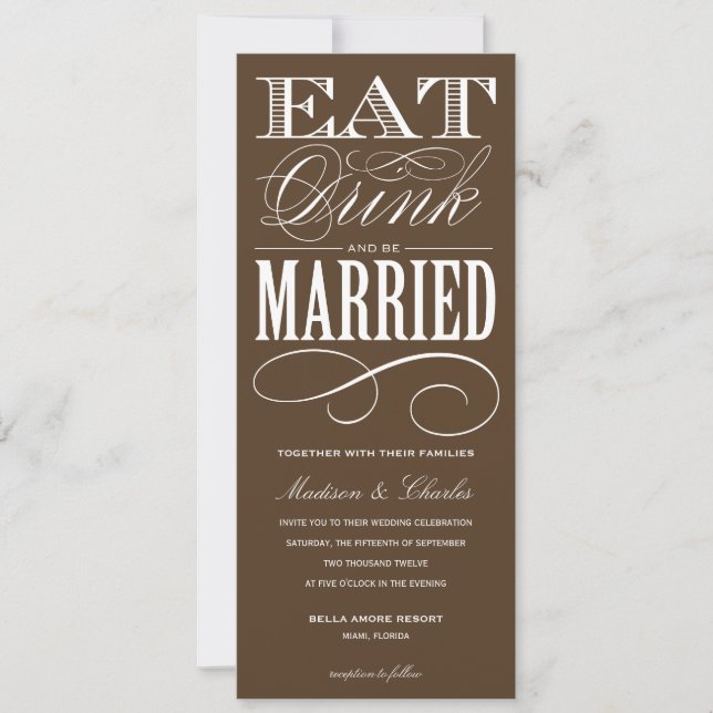 OCH BE MARRIERAS| WEDDNINGSANVISNING STIL 2 INBJUDNINGAR (Framsida)