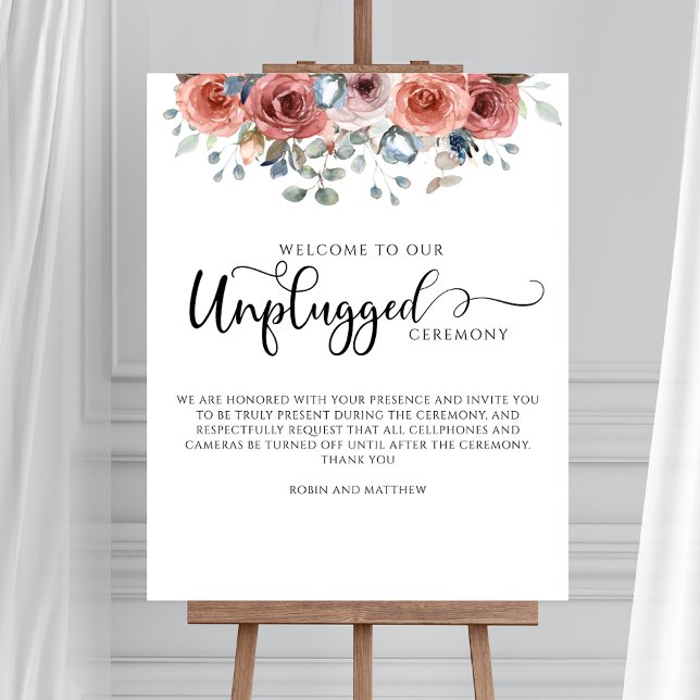  och blå, blissfull, opluggad Ceremonisk signatur Poster (Skapare uppladdad)