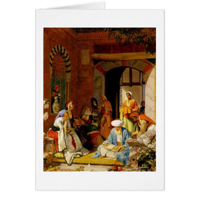 "Och bönen av tro sparar det sjukt", för Hälsningskort (Framsidan)