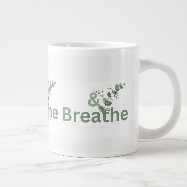 Och Breathe Botanical, Drömsk lugn present till he Jumbo Mugg (Höger)