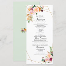 och burgundisk Ro-platta meny.