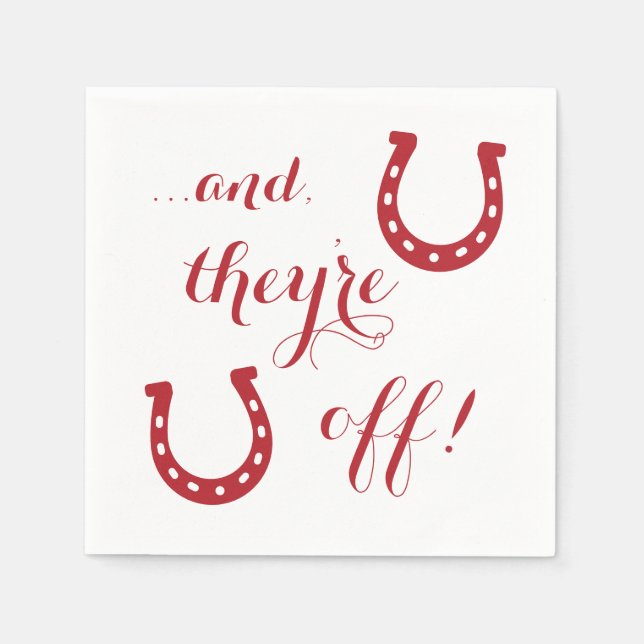 Och de är av Derby Pappersservett (Framsidan)