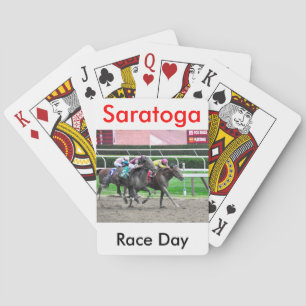 Och de är av på Saratoga Spelkort