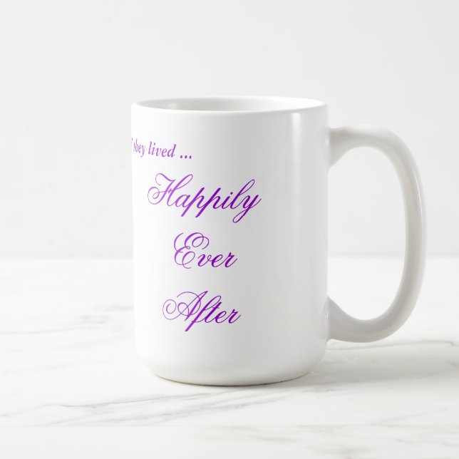 och de bodde serier kaffemugg (Höger)