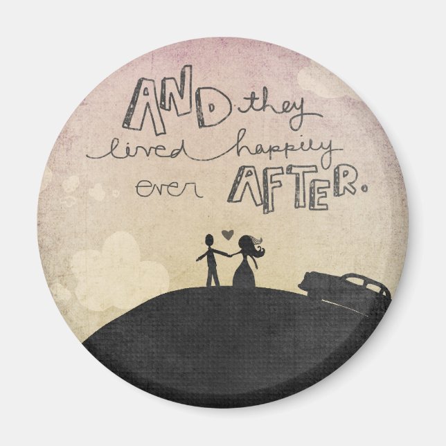 Och de levde magnet (Framsidan)