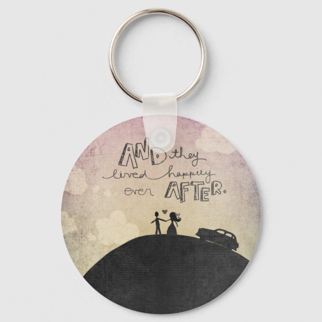 Och de levde nyckelring (Framsida)