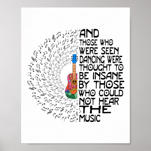 Och de som såg dansande trodde att de skulle bli poster (Framsidan)