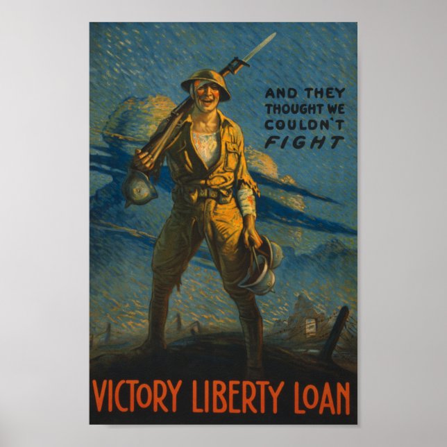 Och de trodde att vi inte kunde slåss poster (Framsidan)