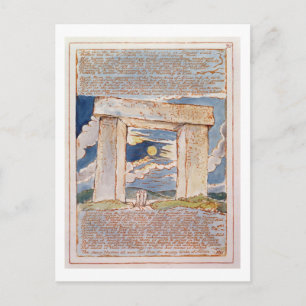 "Och det här är formen av mäktig hand..", tallrik  Vykort