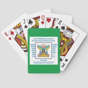 Och det ska finnas Peace på jorden Casinokort