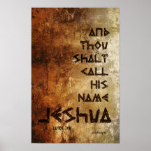 Och ditt samtal.. Jeshua (skript: Luke 1: