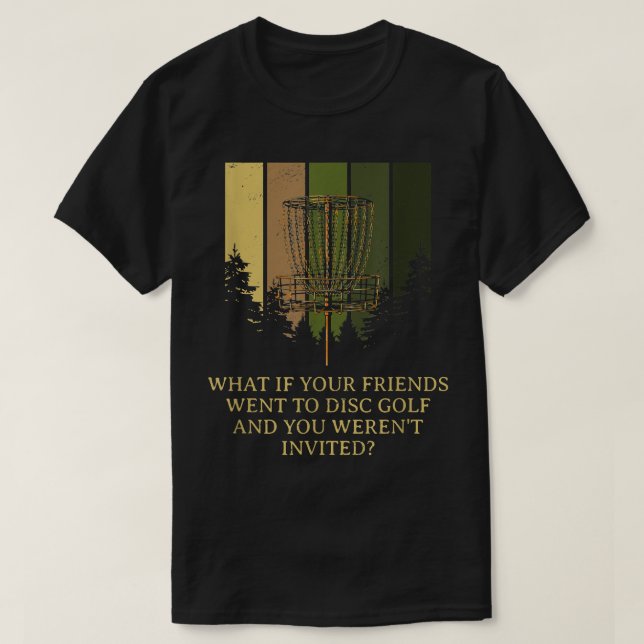 Och du har bjudit in golf Friends Golfer Bu T Shirt (Design framsida)