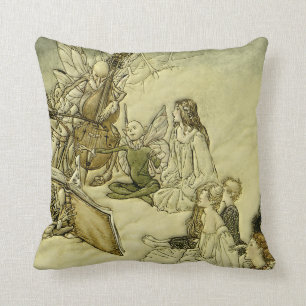 Och en felik sång - Arthur Rackham Kudde
