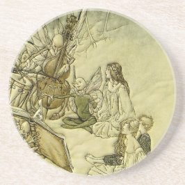 Och en felik sång - Arthur Rackham Underlägg Sandsten