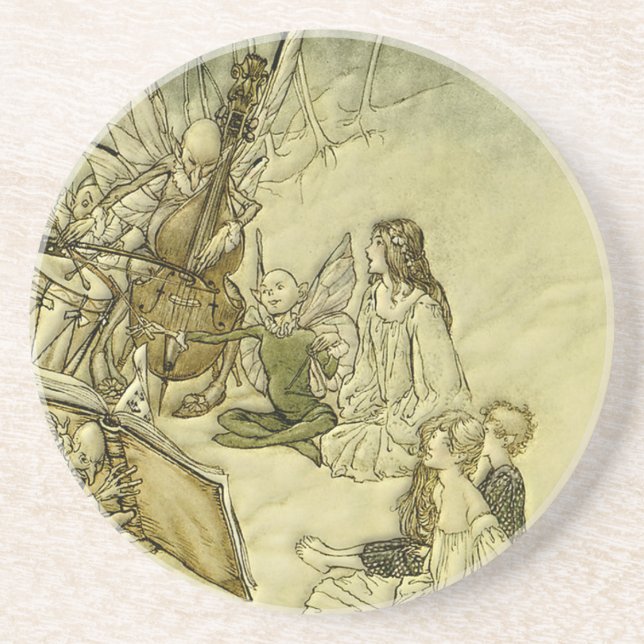 Och en felik sång - Arthur Rackham Underlägg Sandsten (Framsidan)