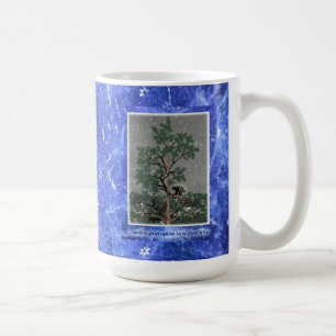Och en porcupin i Gräs Träd Kaffemugg